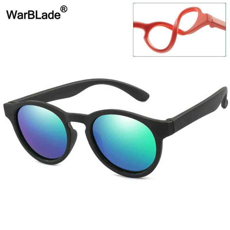 Kids Polarized Round Sunglasses